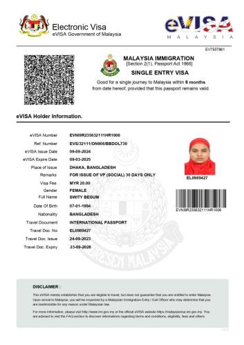 Malaysia-eVISA-Certificate SWITY BEGUM page-0001
